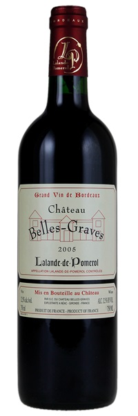2005 Château Belles-Graves, 750ml