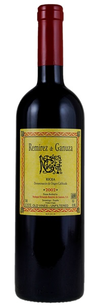 2002 Remirez de Ganuza Rioja, 750ml