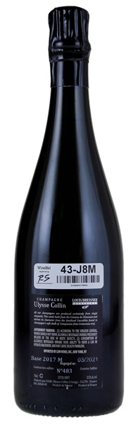 2017 Ulysse Collin Extra Brut Blanc de Noirs Les Maillons, 750ml