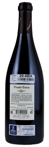 2015 Bodegas Muga Rioja Prado Enea Gran Reserva, 750ml