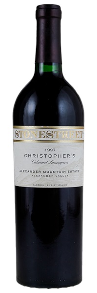 1997 Stonestreet Christopher's Vineyard Cabernet Sauvignon, 750ml