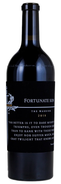 2018 Fortunate Son Wines The Warrior, 750ml