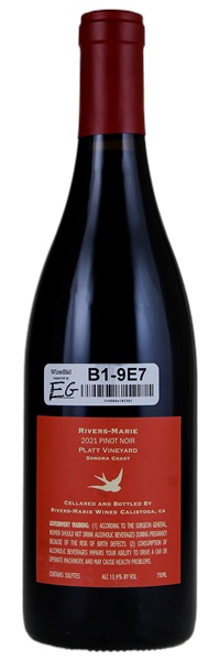 2021 Rivers-Marie Platt Vineyard Pinot Noir, 750ml