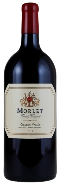 2013 Morlet Family Vineyards Coeur de Vallee Cabernet Sauvignon, 3.0ltr
