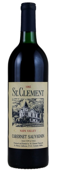 1985 St. Clement Cabernet Sauvignon, 750ml