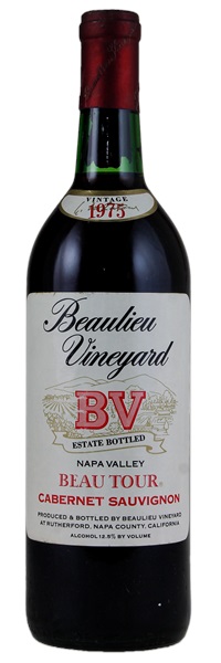 1975 Beaulieu Vineyard Beautour Cabernet Sauvignon, 750ml