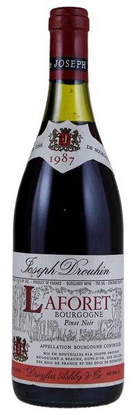 1987 Joseph Drouhin Bourgogne Laforet Pinot Noir, 750ml