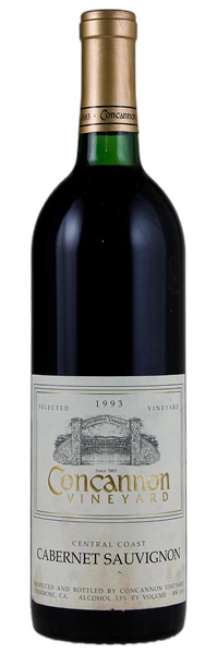 1993 Concannon Selected Vineyards Cabernet Sauvignon, 750ml