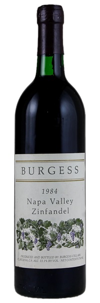 1984 Burgess Zinfandel, 750ml
