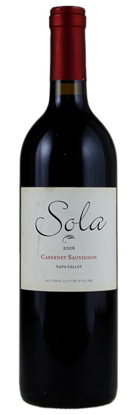 2006 Sola Cabernet Sauvignon, 750ml