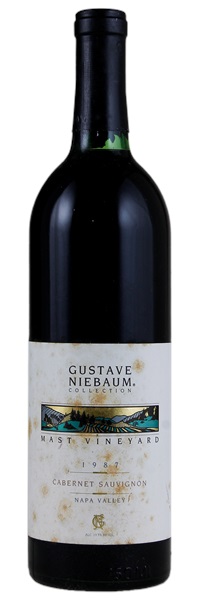 1987 Gustave Niebaum Collection Mast Vineyard Cabernet Sauvignon, 750ml