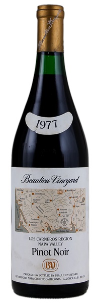 1977 Beaulieu Vineyard Los Carneros Pinot Noir, 750ml