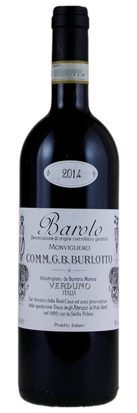 2014 Burlotto Barolo Vigneto Monvigliero, 750ml