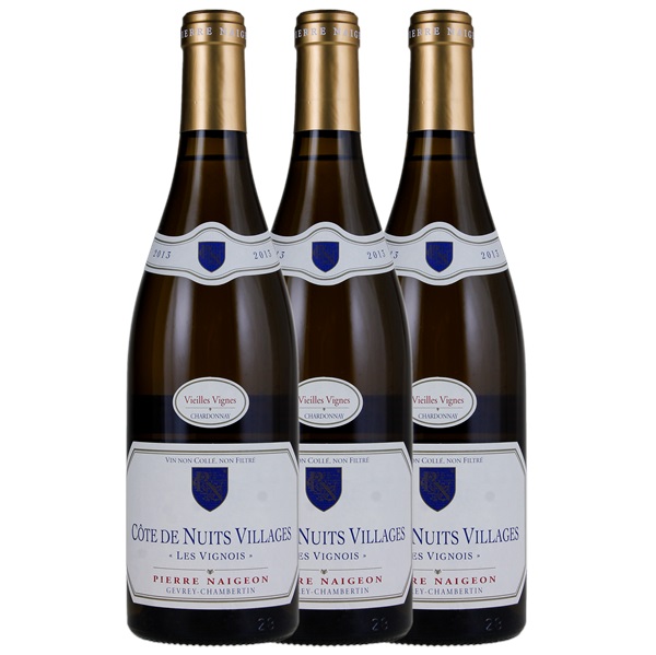 2013 Domaine Pierre Naigeon Cote de Nuits-Villages Les Vignois Vieilles Vignes Blanc, 750ml