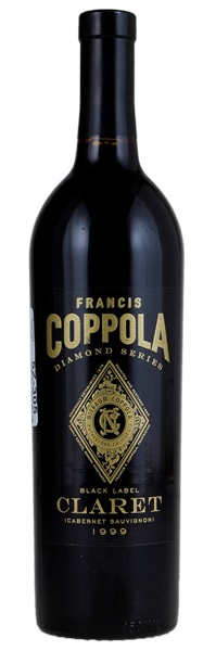 1999 Francis Ford Coppola Diamond Collection Black Label Claret, 750ml