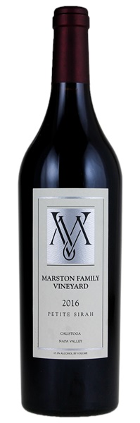 2016 Marston Family Vineyards Petite Sirah, 750ml