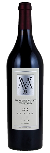 2017 Marston Family Vineyards Petite Sirah, 750ml