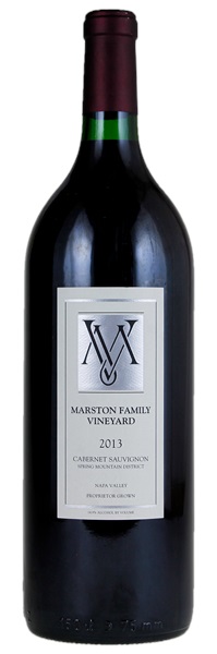2013 Marston Family Vineyards Cabernet Sauvignon, 1.5ltr