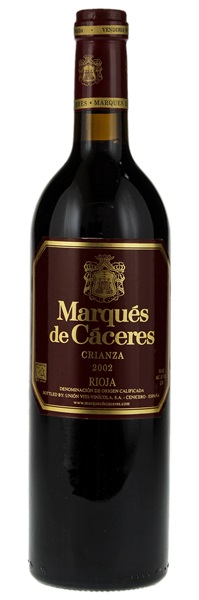 2002 Marques de Caceres Rioja de Crianza, 750ml