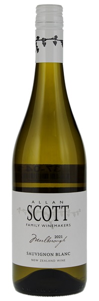 2021 Allan Scott Family Winemakers Sauvignon Blanc (Screwcap), 750ml