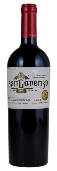 2016 San Lorenzo Winery The Pearl Red Field Blend, 750ml