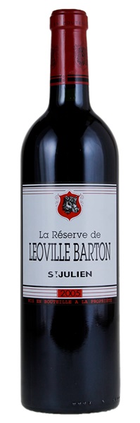 2005 La Reserve de Leoville Barton, 750ml