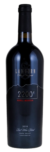 2018 Lamborn Family Vineyards 2200', 750ml