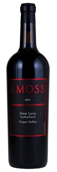 2015 J. Moss Mee Lane Cabernet Sauvignon, 750ml