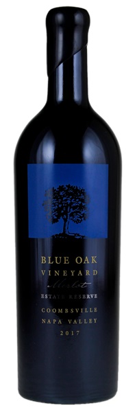2017 Blue Oak Estate Reserve Merlot, 750ml