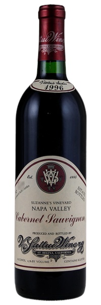 1996 V. Sattui Winery Suzanne's Vineyard Cabernet Sauvignon, 750ml