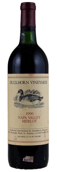1990 Duckhorn Vineyards Napa Valley Merlot, 750ml