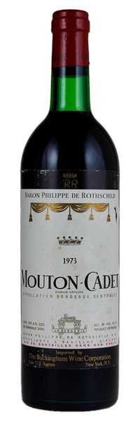 1973 Baron Philippe de Rothschild Mouton-Cadet, 750ml