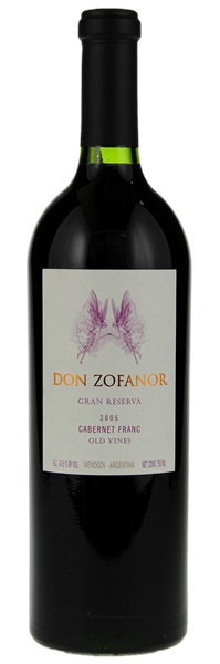 2006 Don Zofanor Old Vines Gran Reserva Cabernet Franc, 750ml