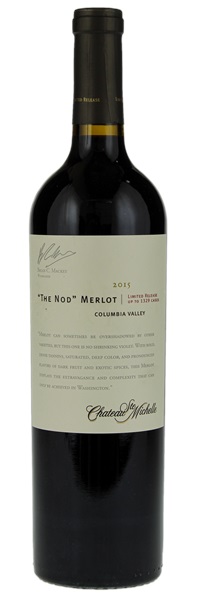 2015 Chateau Ste. Michelle Limited Release The Nod Merlot, 750ml