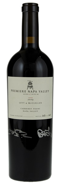 2009 Premiere Napa Valley Auction Levy & McClellan Cabernet Franc, 750ml