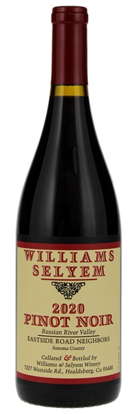2020 Williams Selyem Eastside Road Neighbors Pinot Noir, 750ml