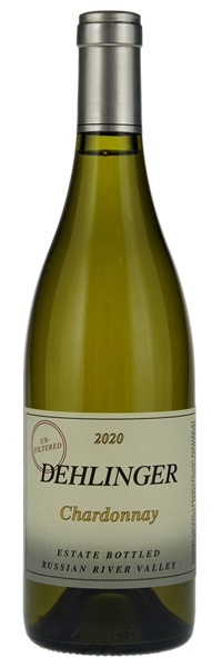 2020 Dehlinger Unfiltered Estate Chardonnay, 750ml