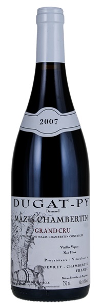 2007 Bernard Dugat-Py Mazis-Chambertin Vieilles Vignes, 750ml
