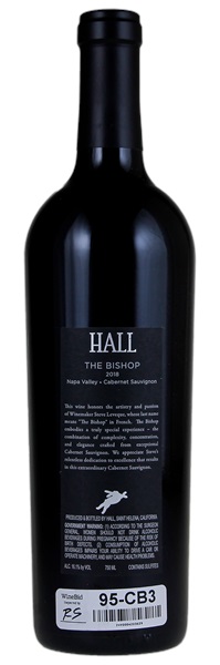 2018 Hall The Bishop Cabernet Sauvignon, 750ml