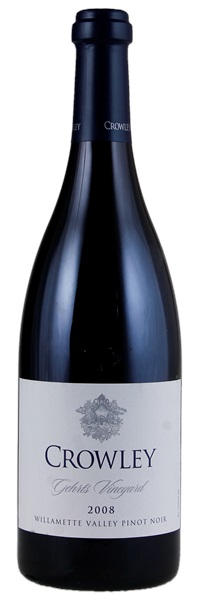 2008 Crowley Wines Gehrts Vineyard Pinot Noir, 750ml