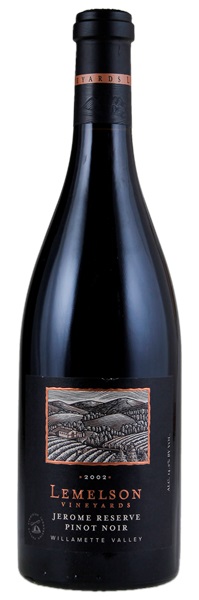 2002 Lemelson Vineyards Jerome Reserve Pinot Noir, 750ml