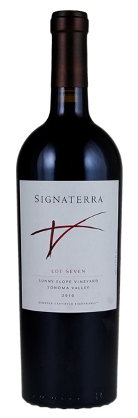 2010 Benziger Signaterra Sunny Slope Vineyard Lot Seven, 750ml