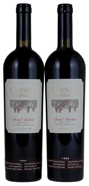 1991 Caymus Special Selection Cabernet Sauvignon, 750ml