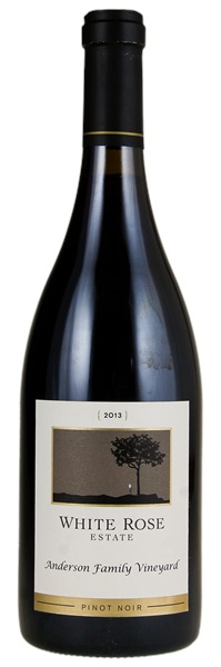 2013 White Rose Estate Anderson Family Vineyard Pinot Noir, 750ml