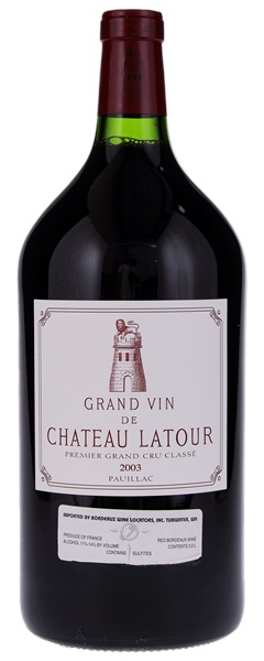 2003 Château Latour, 3.0ltr