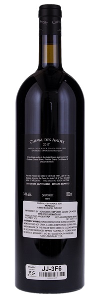 2017 Cheval des Andes, 1.5ltr