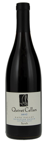 2017 Quivet Cellars Kenefick Ranch Whole Cluster Syrah, 750ml