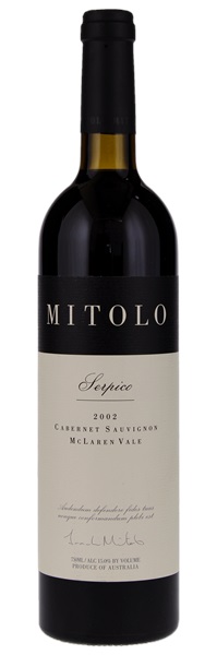 2002 Mitolo Serpico Cabernet Sauvignon, 750ml