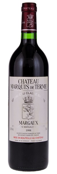 1998 Château Marquis-de-Terme, 750ml