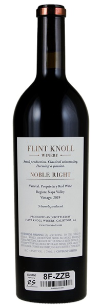 2019 Flint Knoll Noble Right, 750ml